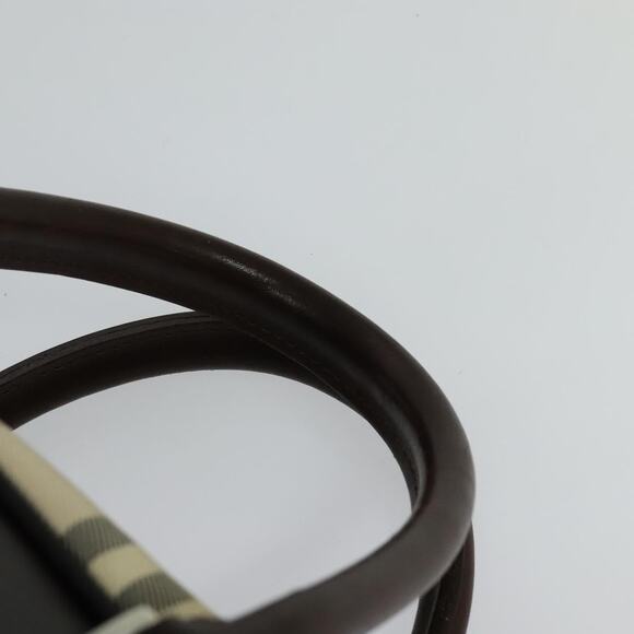 Burberry Nova Check Boston Bag Canvas Beige - Picture 8 of 16